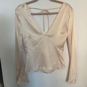 LPA satin blouse